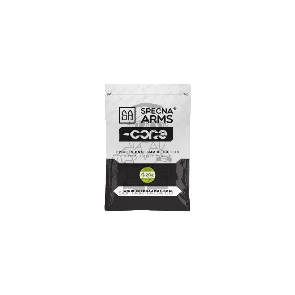 Pallini Bio Core 0,20g Bianchi 1000 Pezzi di SPECNA ARMS