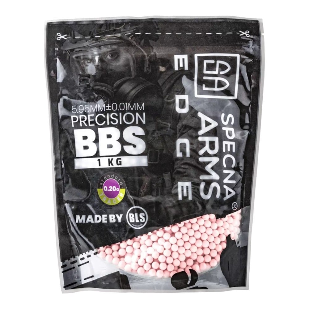 Pallini Tracer Edge Precision 0,20g Rossi 1Kg di SPECNA ARMS