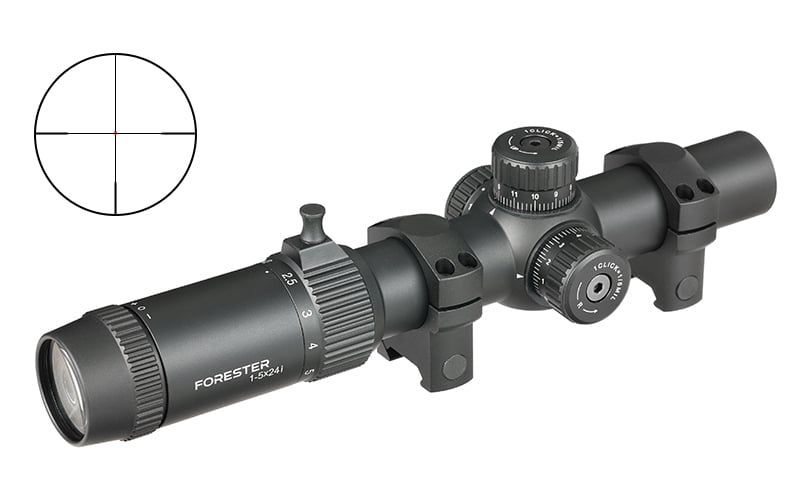 Forester 1-5x24 SFP di VECTOR OPTICS