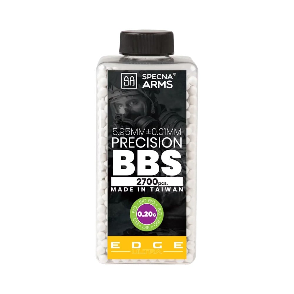 Pallini Bio Edge Ultra 0,20g Bianchi 2700 Pezzi di SPECNA ARMS