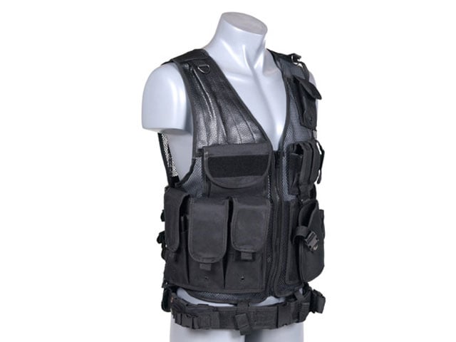 Gilet Tattico Nero di 8FIELDS