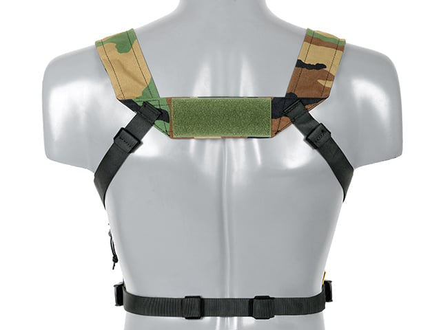 Micro MK3 Chest Rig - Woodland di EMERSONGEAR