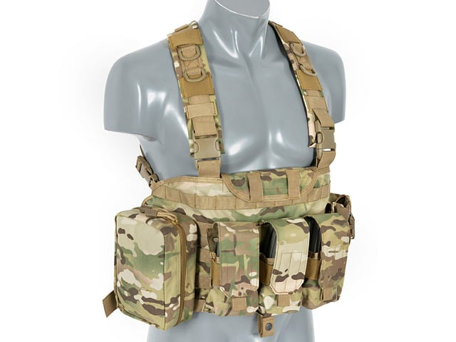 Force Recon Chest Harness - Multicamo di 8FIELDS