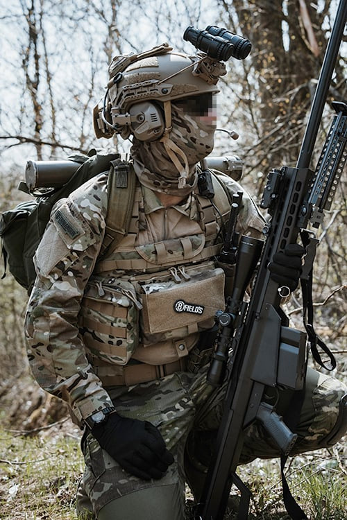 Force Recon Chest Harness - Multicamo di 8FIELDS