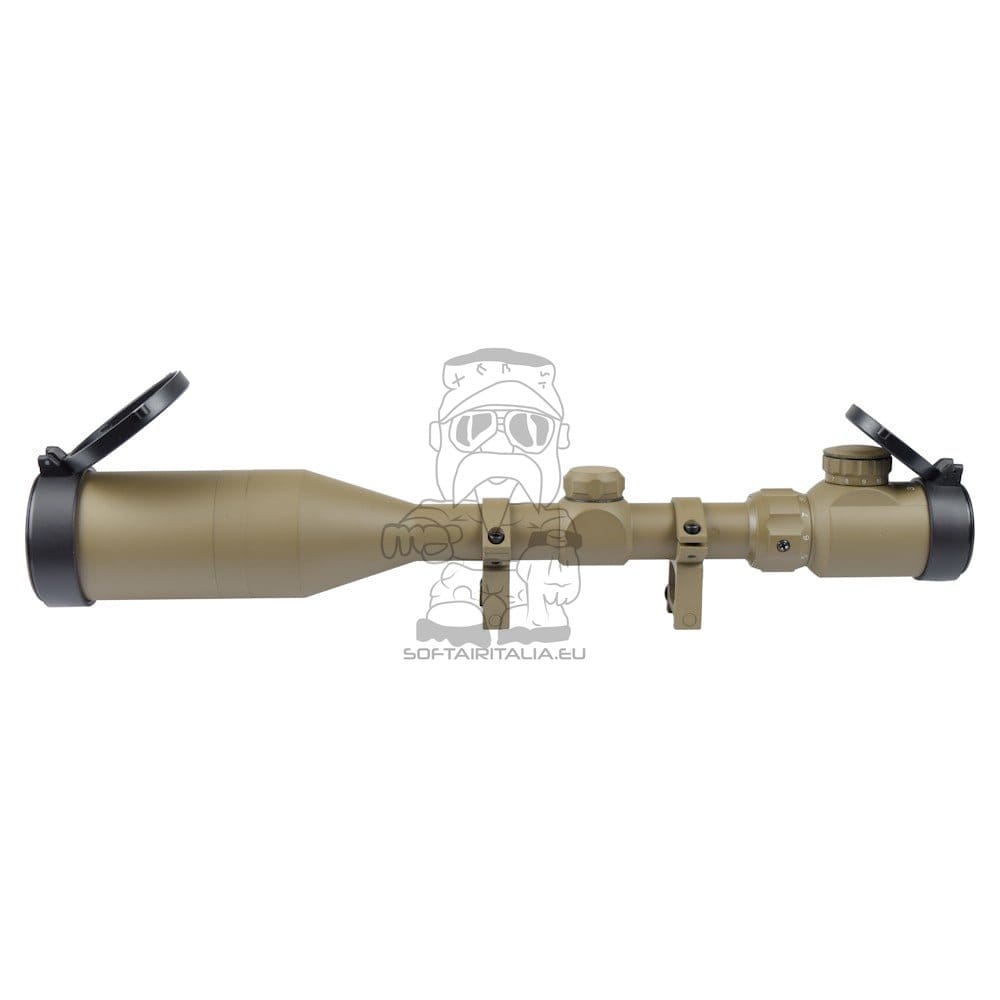 Ottica Illuminata Zoom 3X-9X 50mm di SNOW WOLF