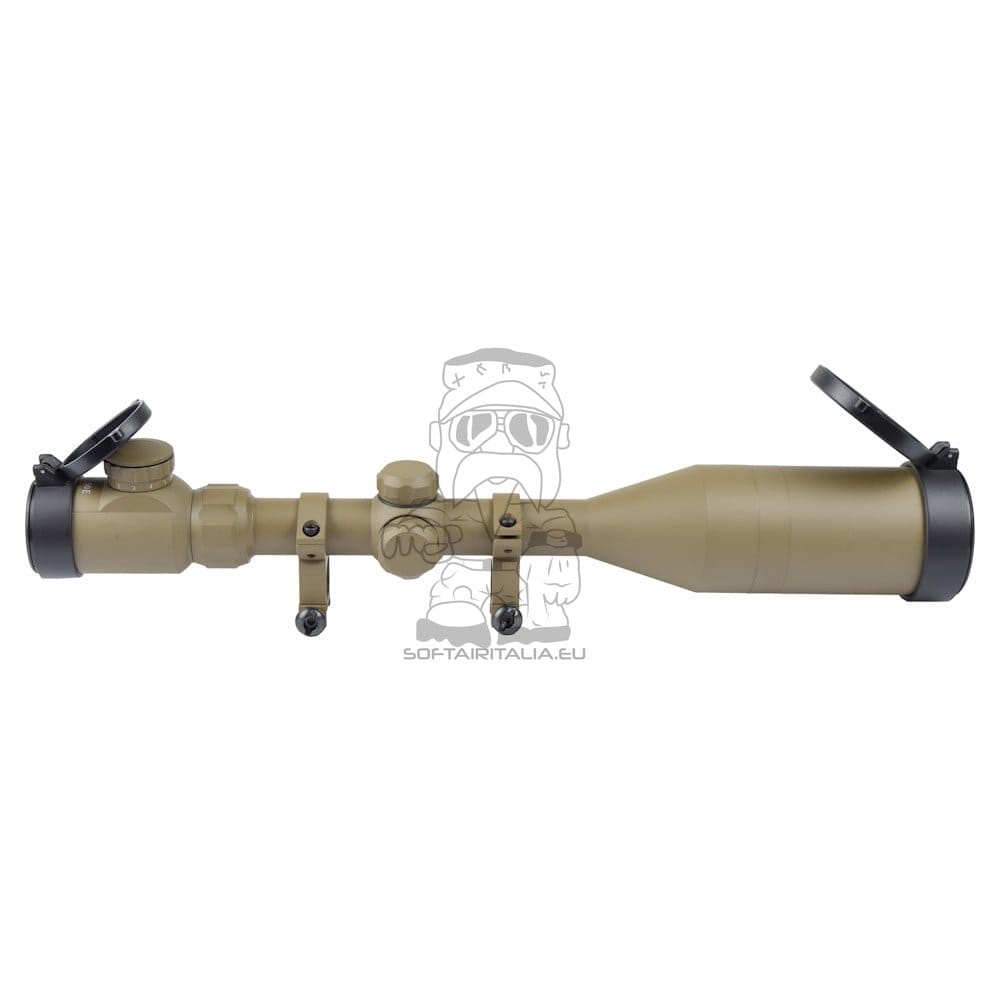 Ottica Illuminata Zoom 3X-9X 50mm di SNOW WOLF