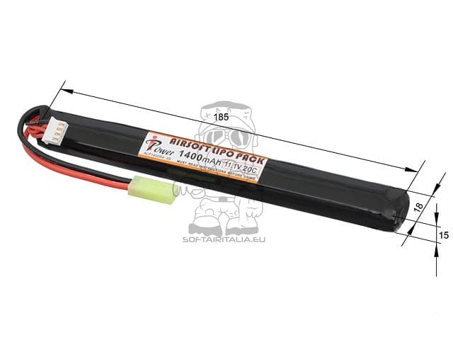 Batteria Li-Po 1400mAh 11.1V - Stick di IPOWER