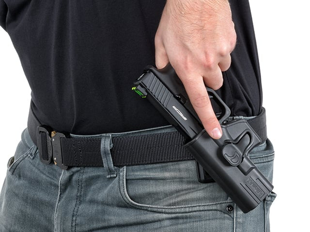 Airsoft Belt Clip - Nero di AMOMAX