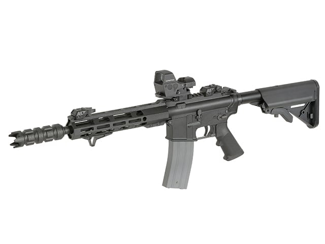 CNC Aluminum Mock Suppressor Queen 38 di SLONG AIRSOFT