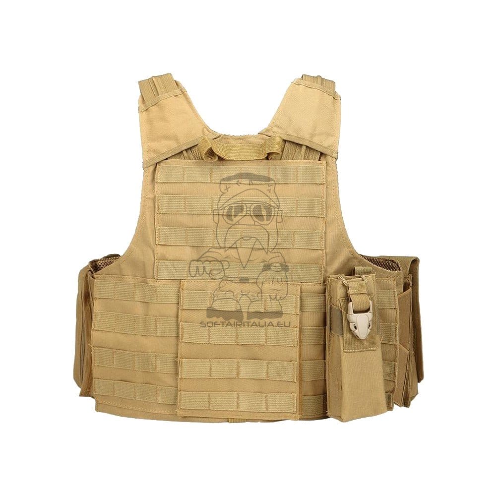 Gilet Tattico Tan di ROYAL