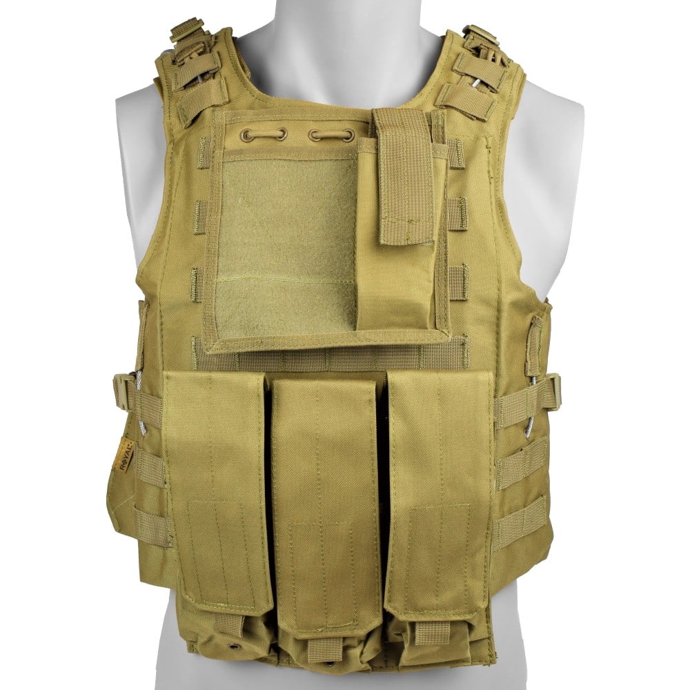 Gilet Tattico Tan di ROYAL