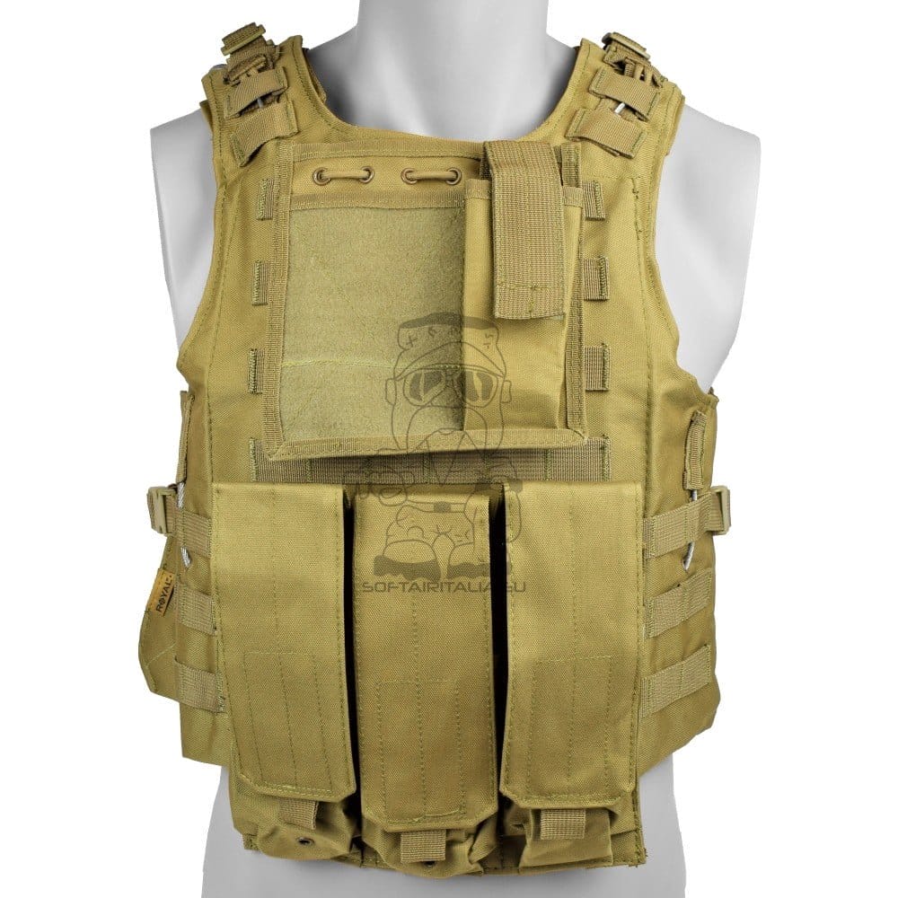 Gilet Tattico Tan di ROYAL