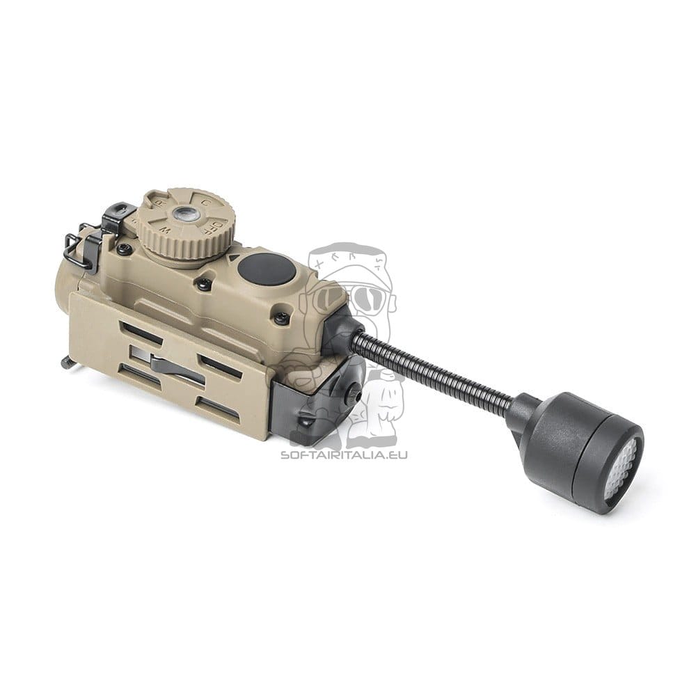 Torcia Tattica LED/IR per Elmetti di WADSN