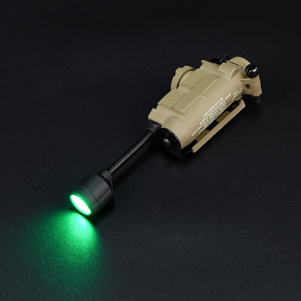 Torcia Tattica LED/IR per Elmetti di WADSN
