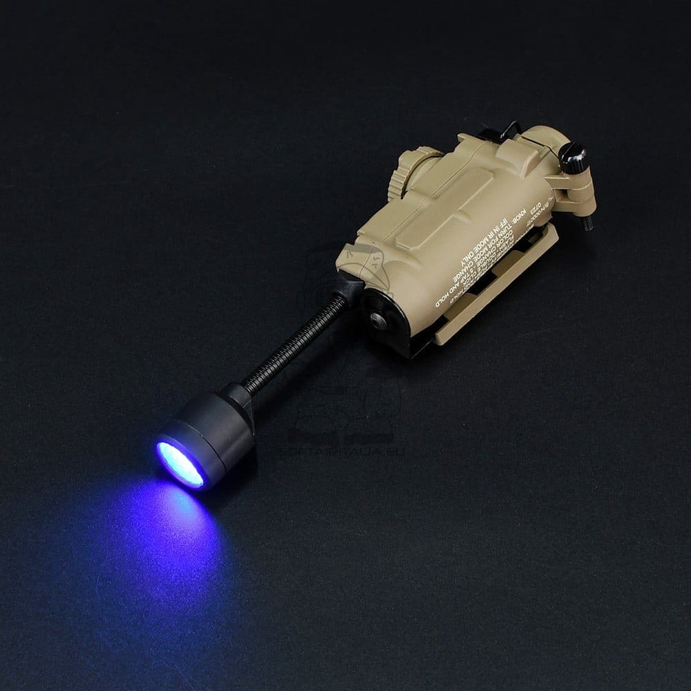 Torcia Tattica LED/IR per Elmetti di WADSN