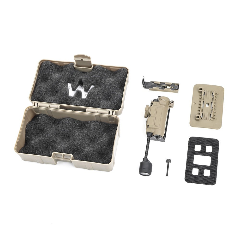 Torcia Tattica LED/IR per Elmetti di WADSN
