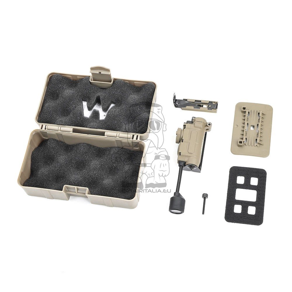 Torcia Tattica LED/IR per Elmetti di WADSN