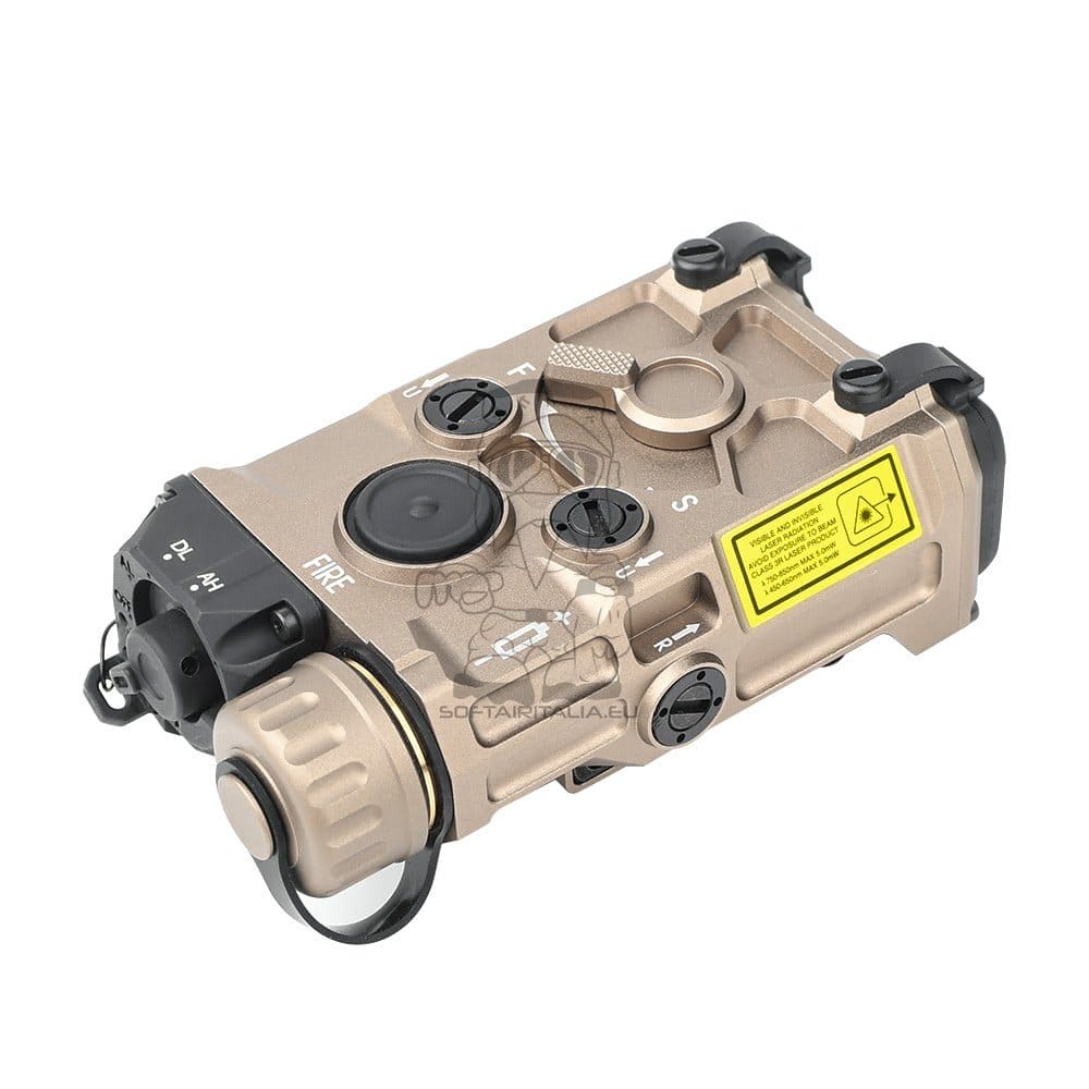Sistema di puntamento laser rosso/IR di WADSN