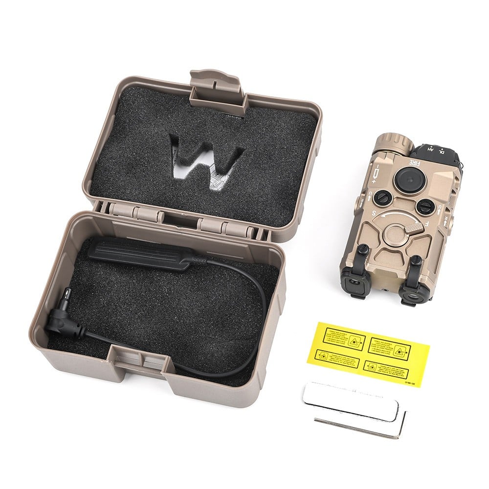 Sistema di puntamento laser rosso/IR di WADSN