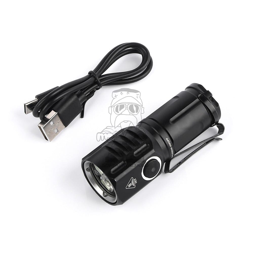 Mini Torcia LED Nera di WADSN