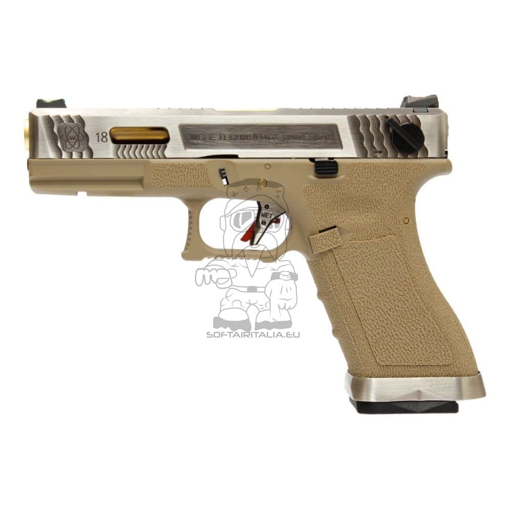 Pistola a Gas G-18 Force Series T4 di WE