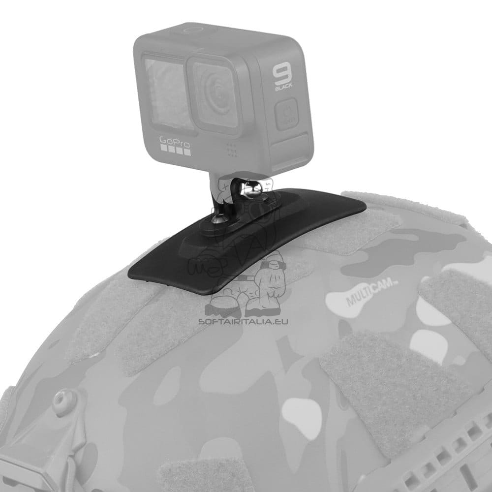 Attacco Slitta/Gopro per Velcro Elmetti di WOSPORT