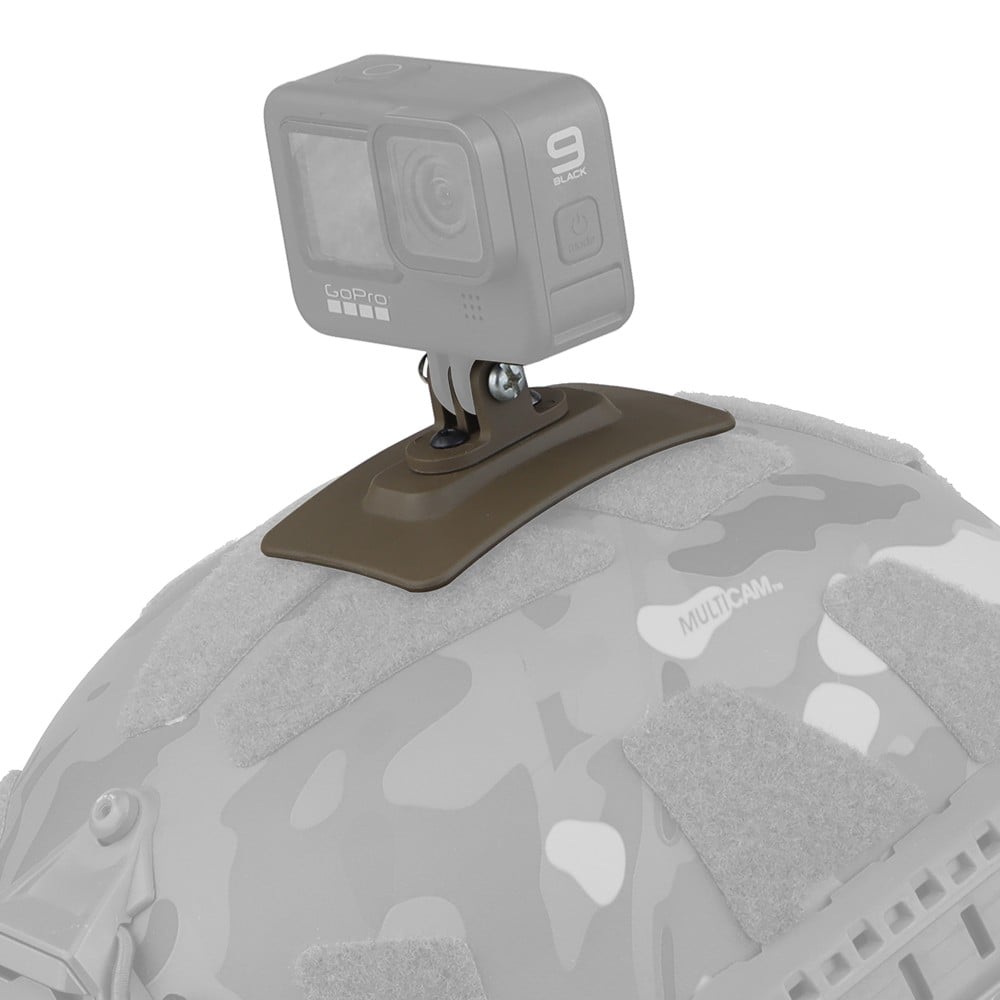 Attacco Slitta/Gopro per Velcro Elmetti di WOSPORT