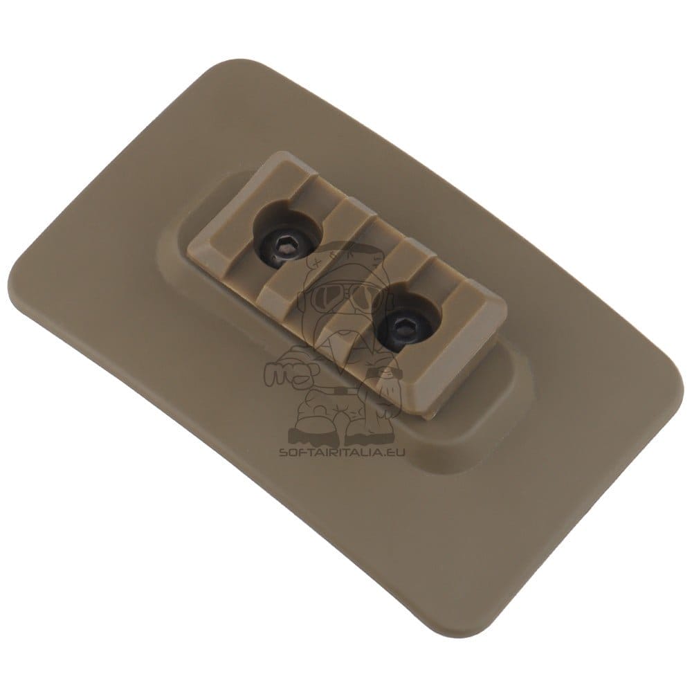 Attacco Slitta/Gopro per Velcro Elmetti di WOSPORT