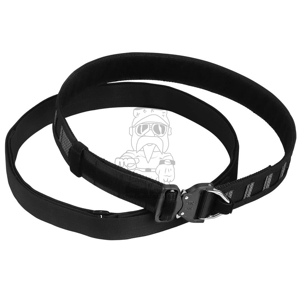 Cintura Tattica Combat Belt Nera di WOSPORT