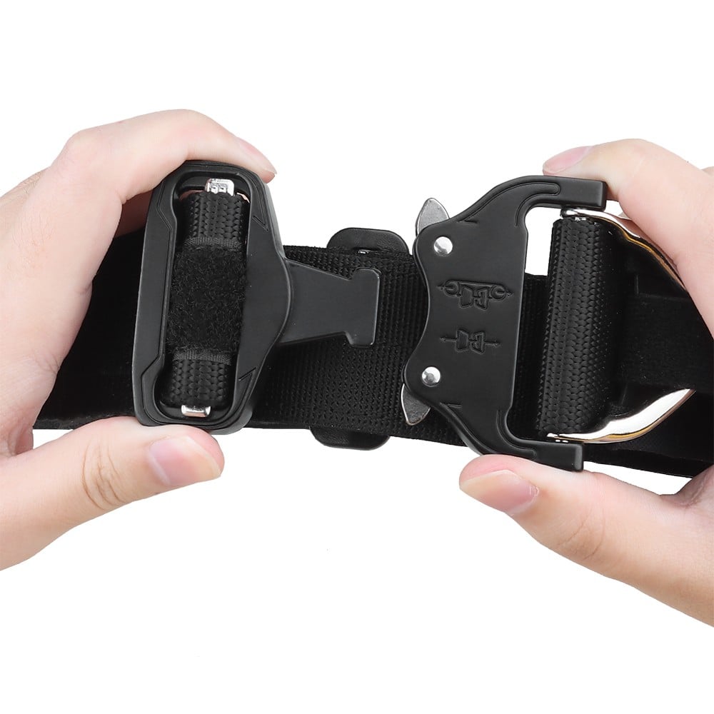 Cintura Tattica Combat Belt Nera di WOSPORT