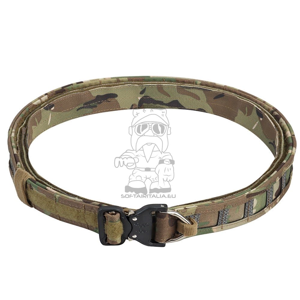 Cintura Tattica Combat Belt Multicam di WOSPORT