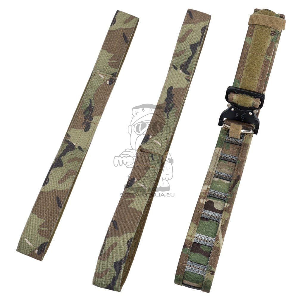 Cintura Tattica Combat Belt Multicam di WOSPORT