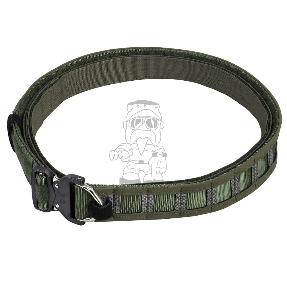 Cintura Tattica Combat Belt Ranger Green di WOSPORT