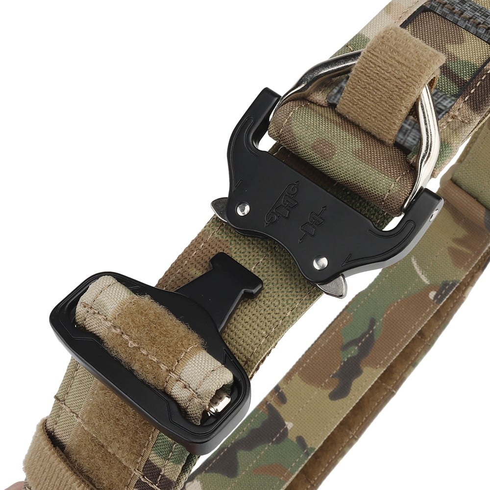 Cintura Tattica Combat Belt Multicam di WOSPORT