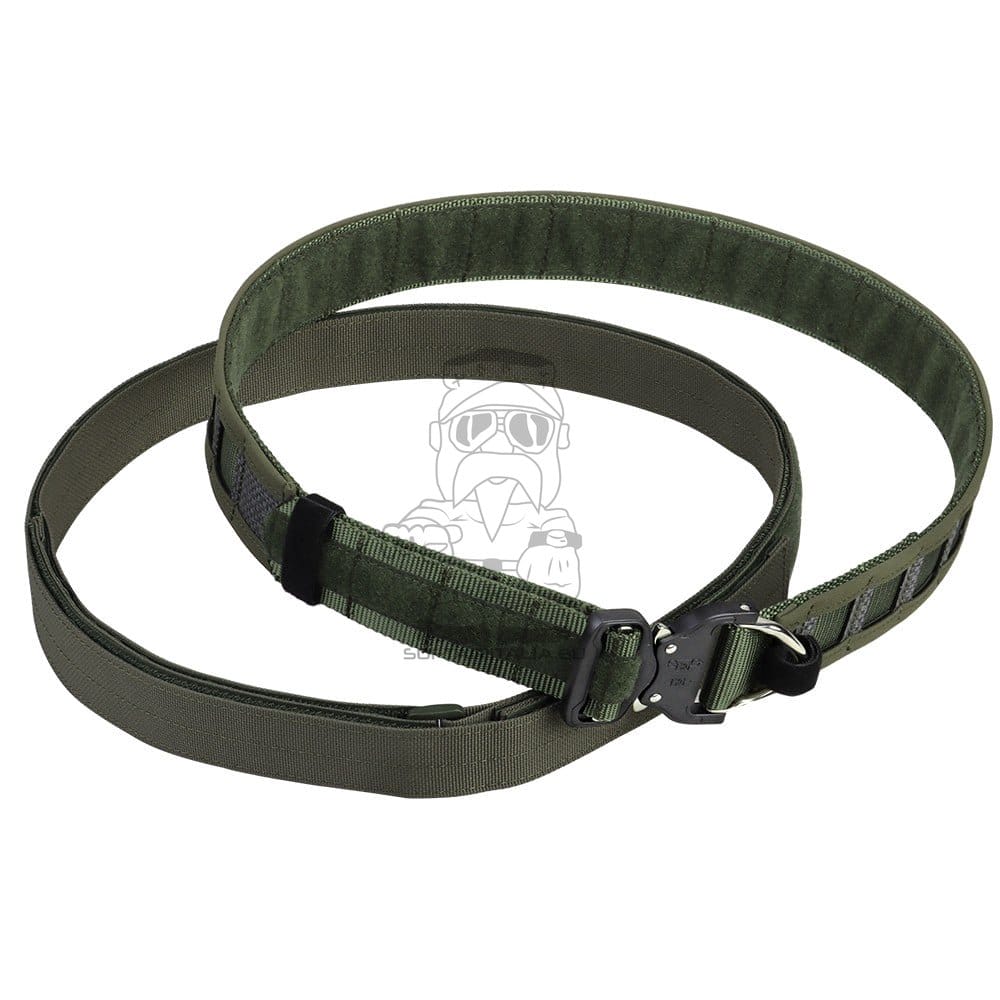 Cintura Tattica Combat Belt Ranger Green di WOSPORT