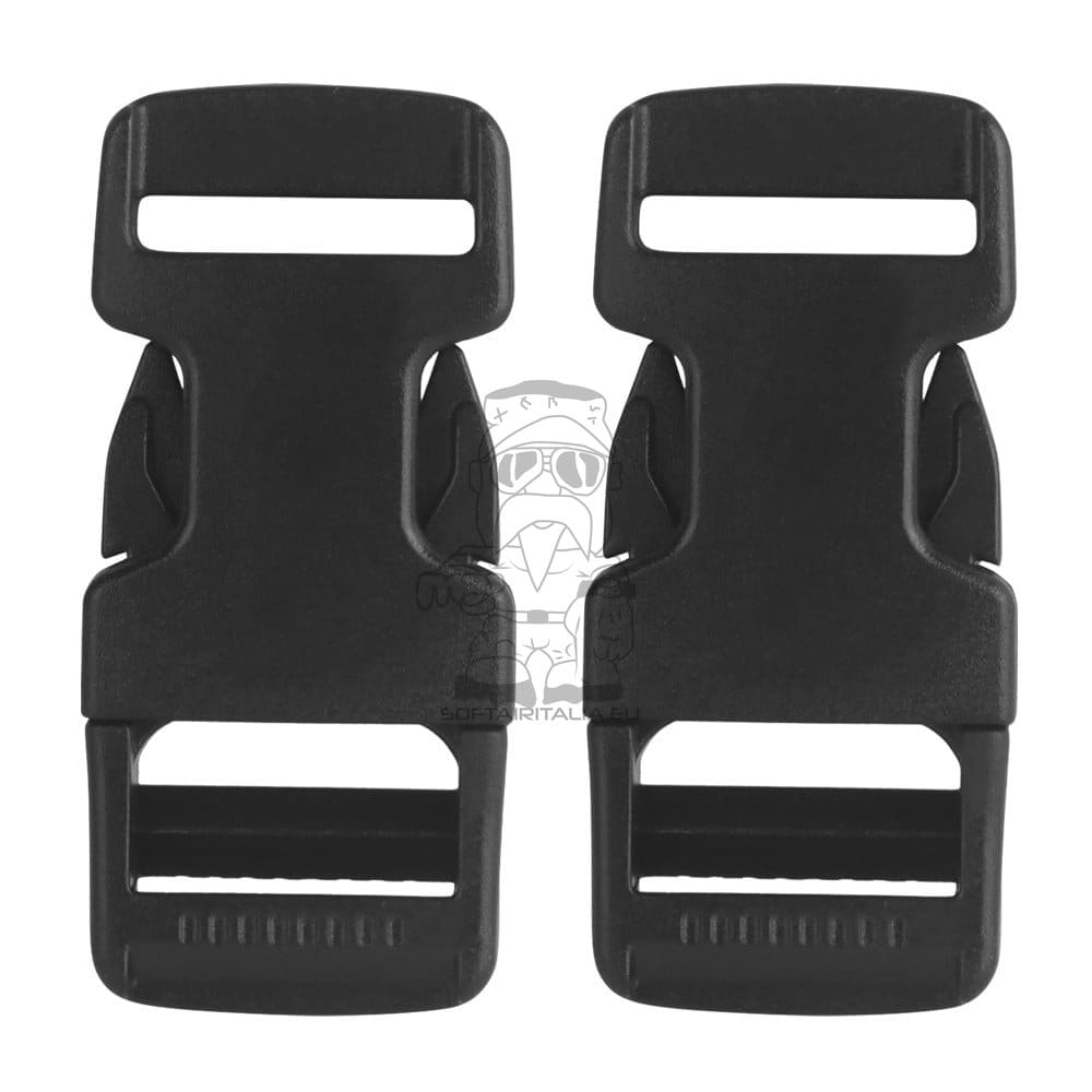 Fibbia WST 2 Pezzi Nero di WOSPORT
