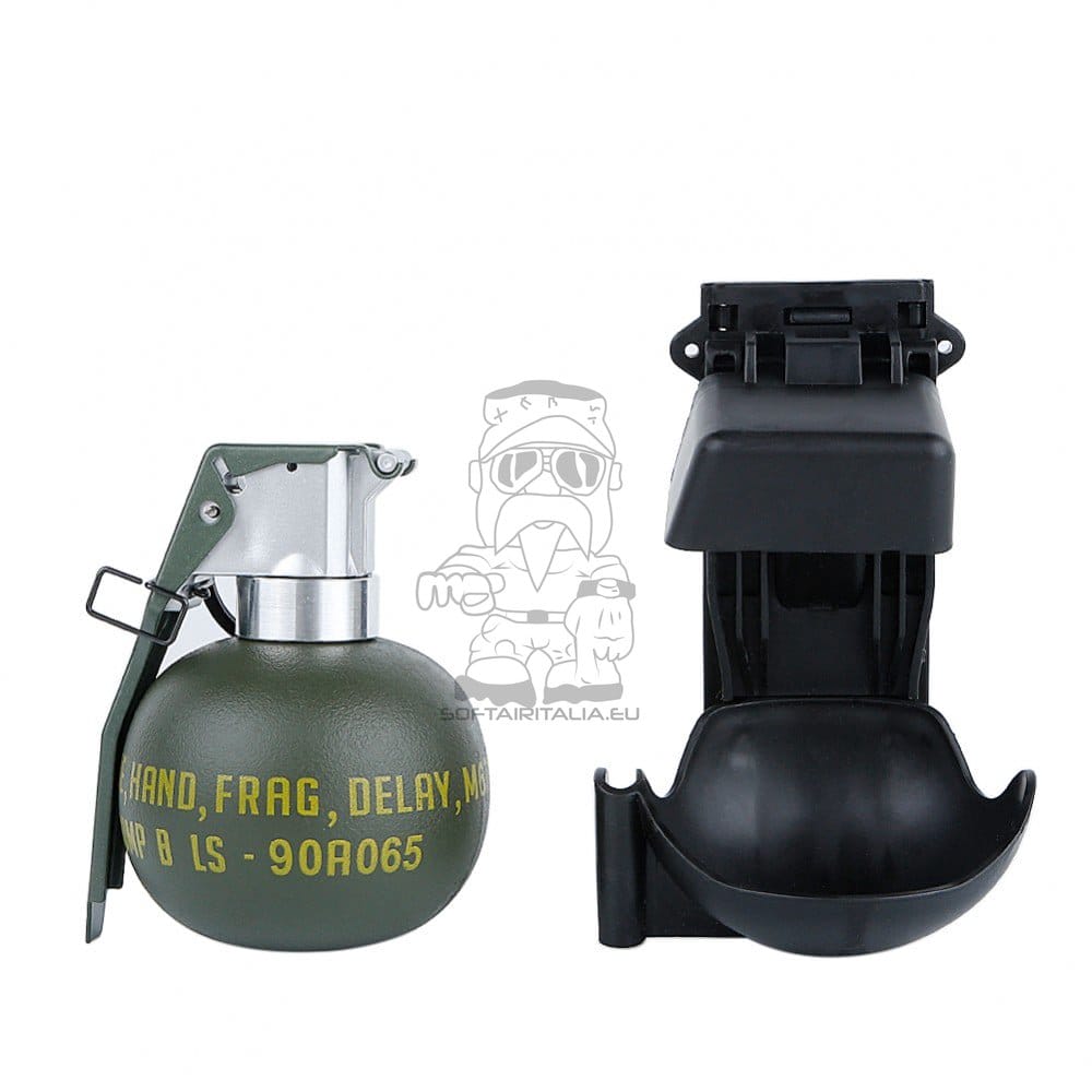 Set Granata M67 Dummy Supporto Nero di WOSPORT