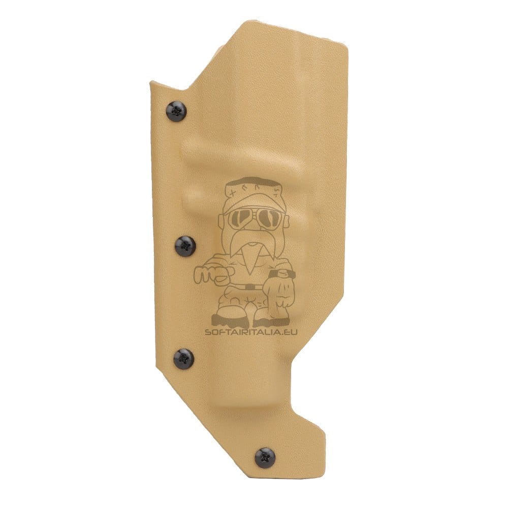 Fondina Kydex Quick Pull Type 1 Tan di WOSPORT