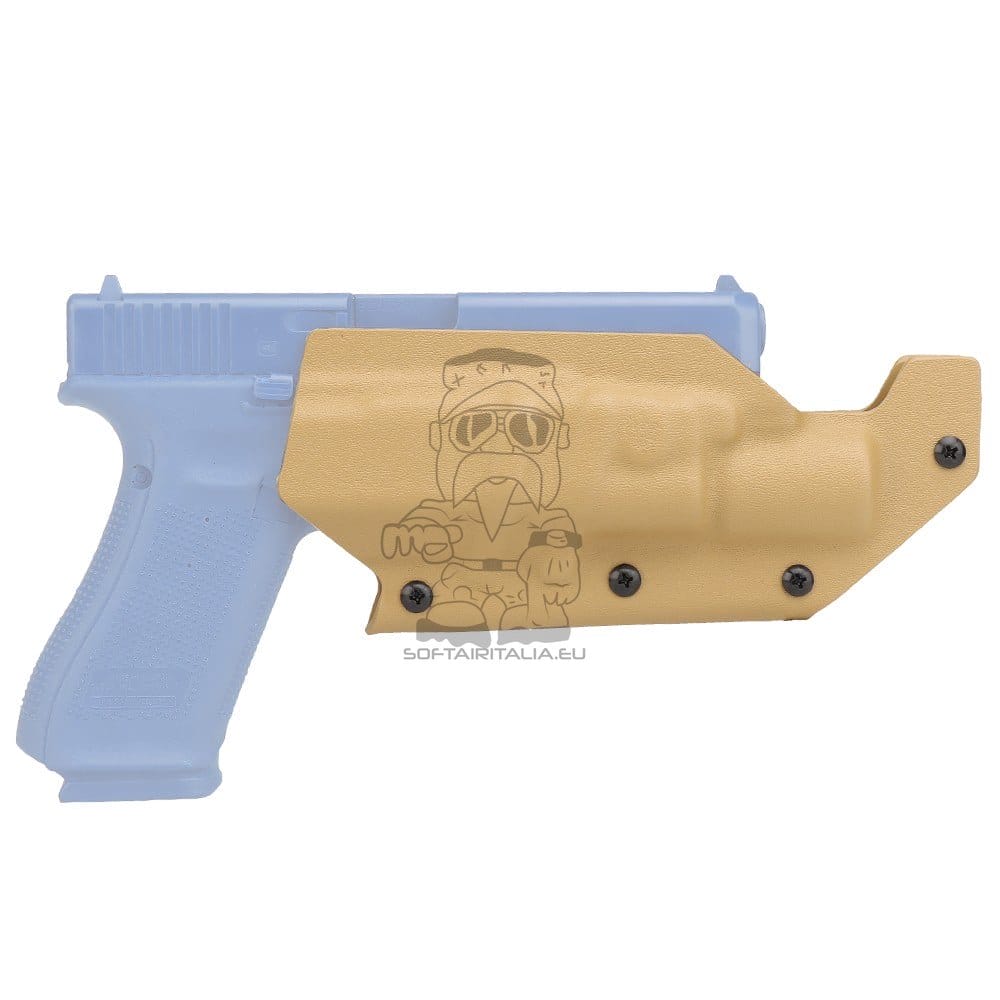 Fondina Kydex Quick Pull Type 1 Tan di WOSPORT