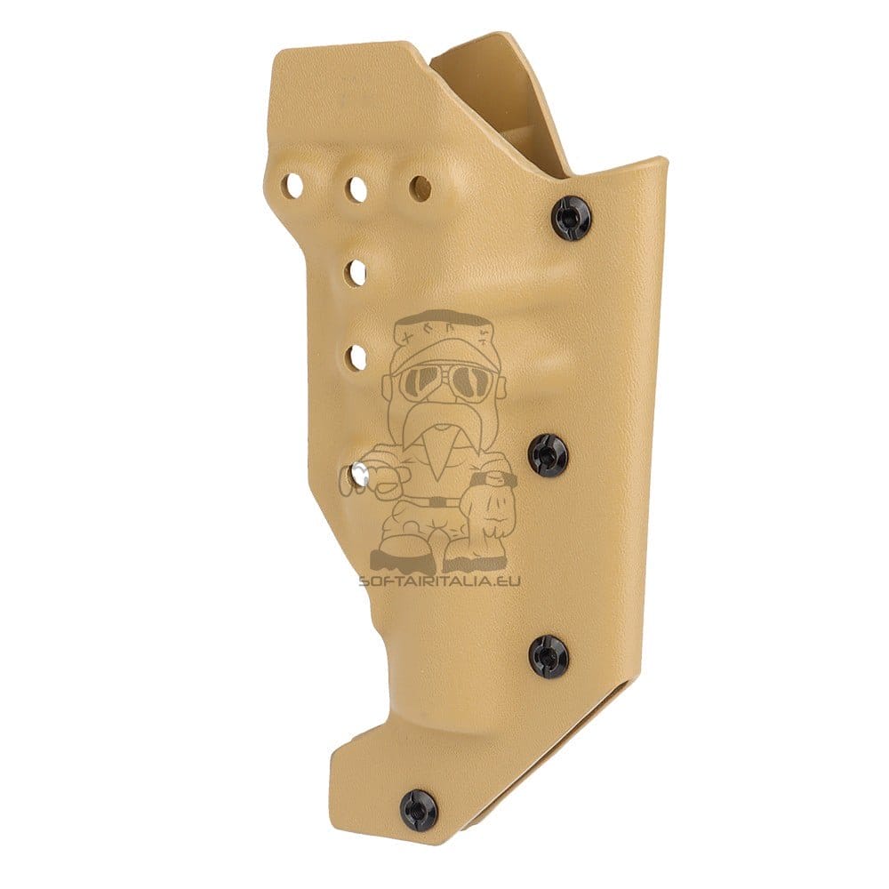 Fondina Kydex Quick Pull Type 2 Tan di WOSPORT