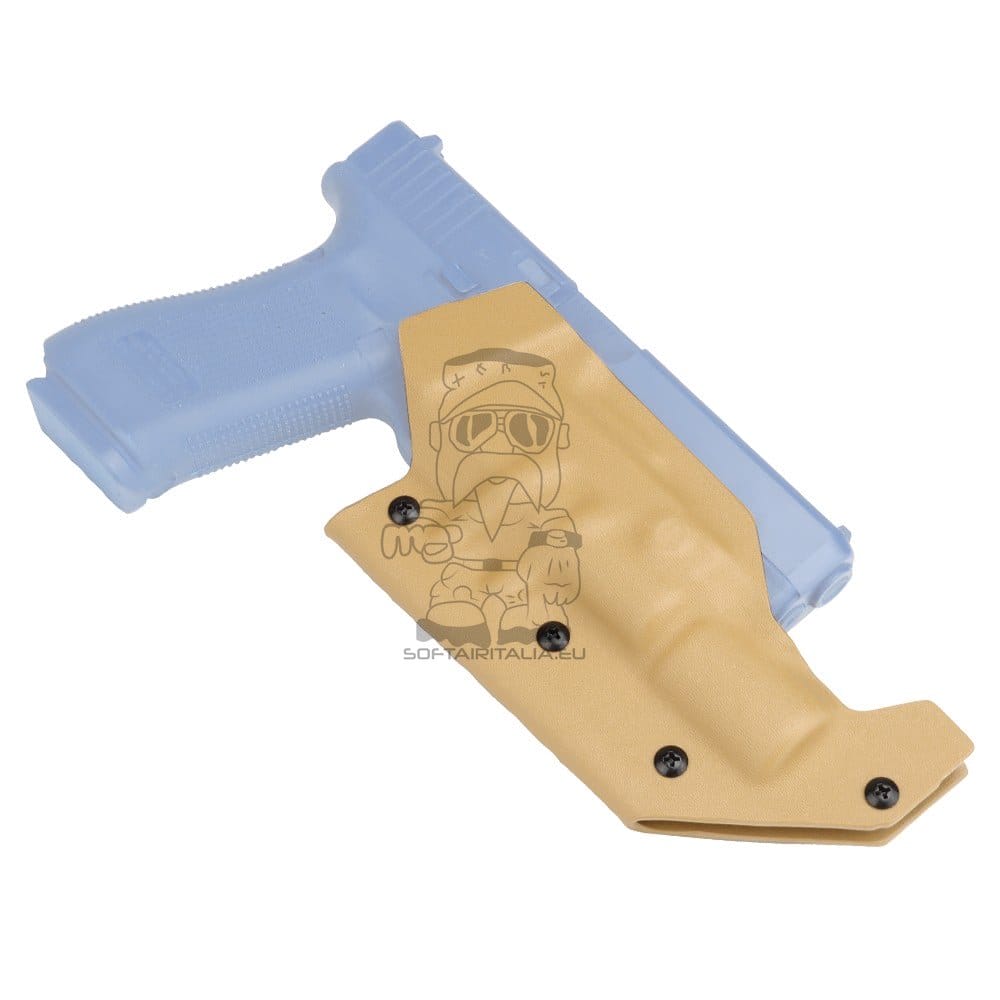 Fondina Kydex Quick Pull Type 2 Tan di WOSPORT
