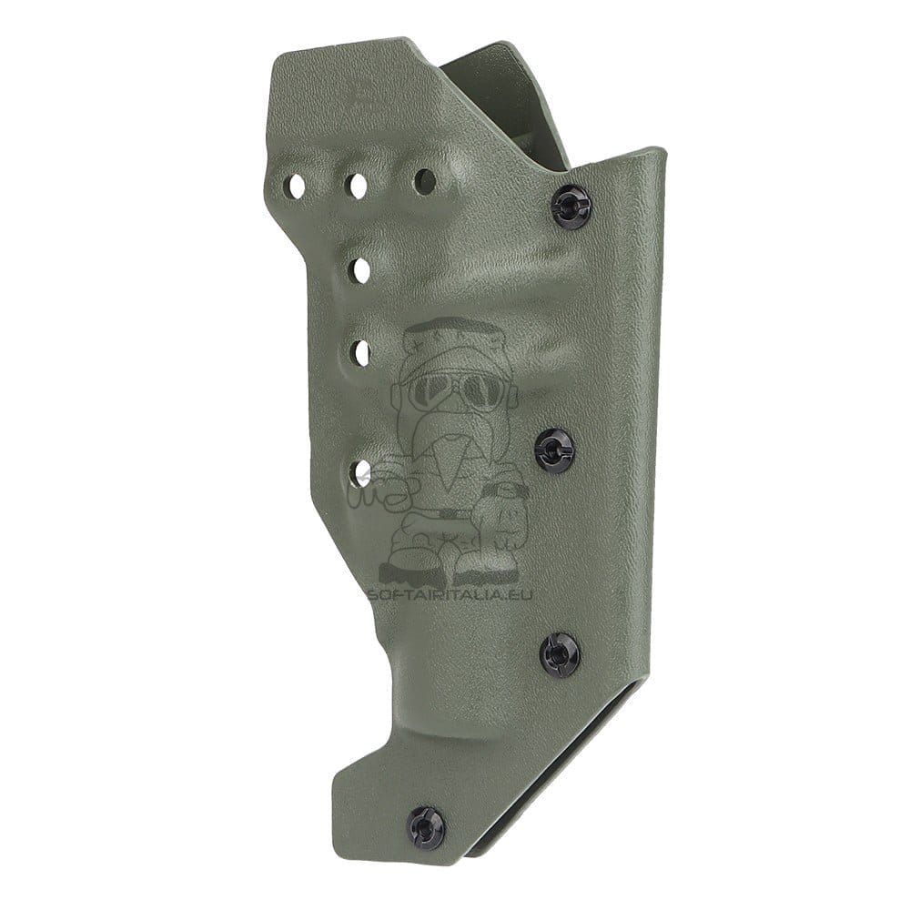 Fondina Kydex Quick Pull Type 2 Olive Drab di WOSPORT