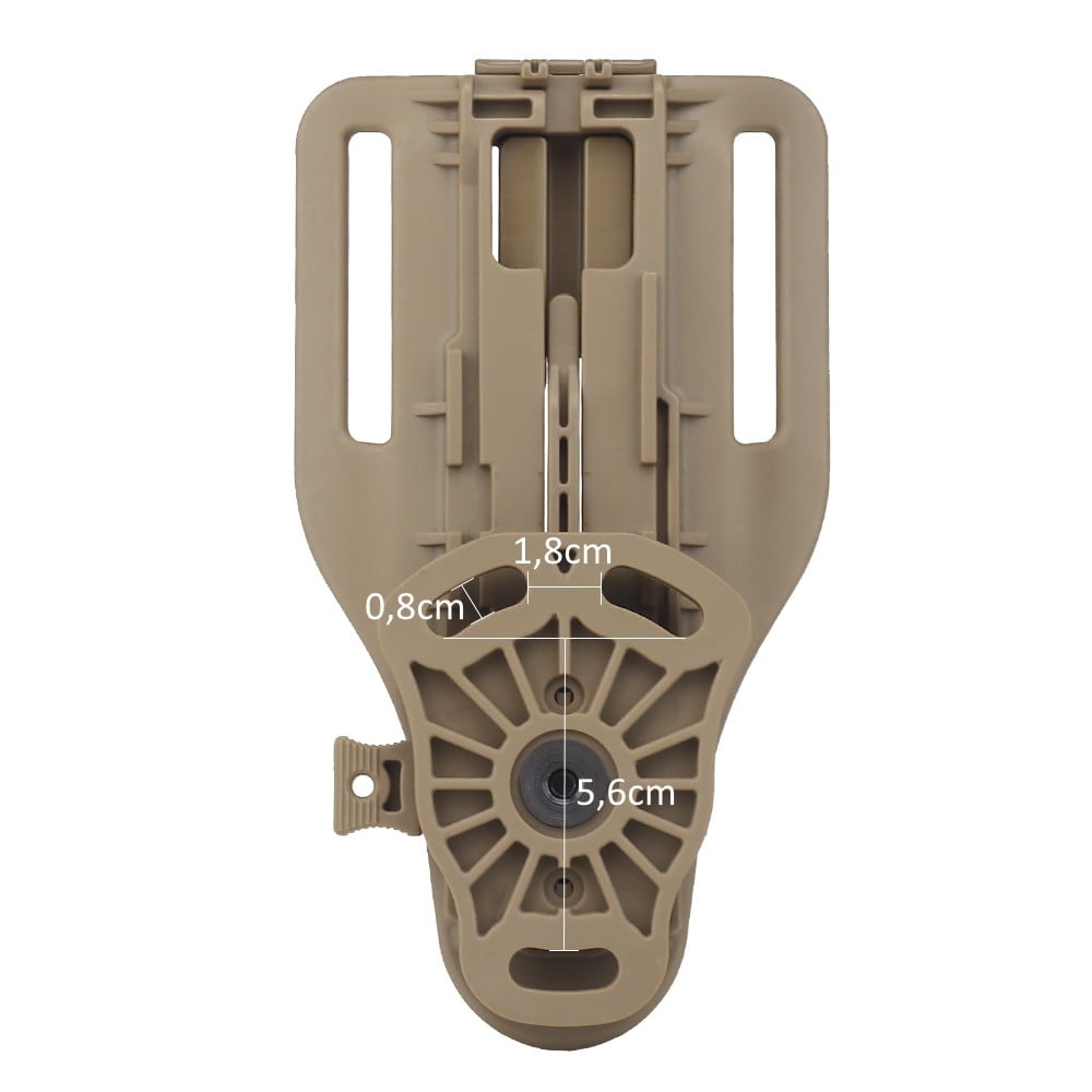 Adattatore Regolabile da Cintura per Fondine Quick Pull di WOSPORT