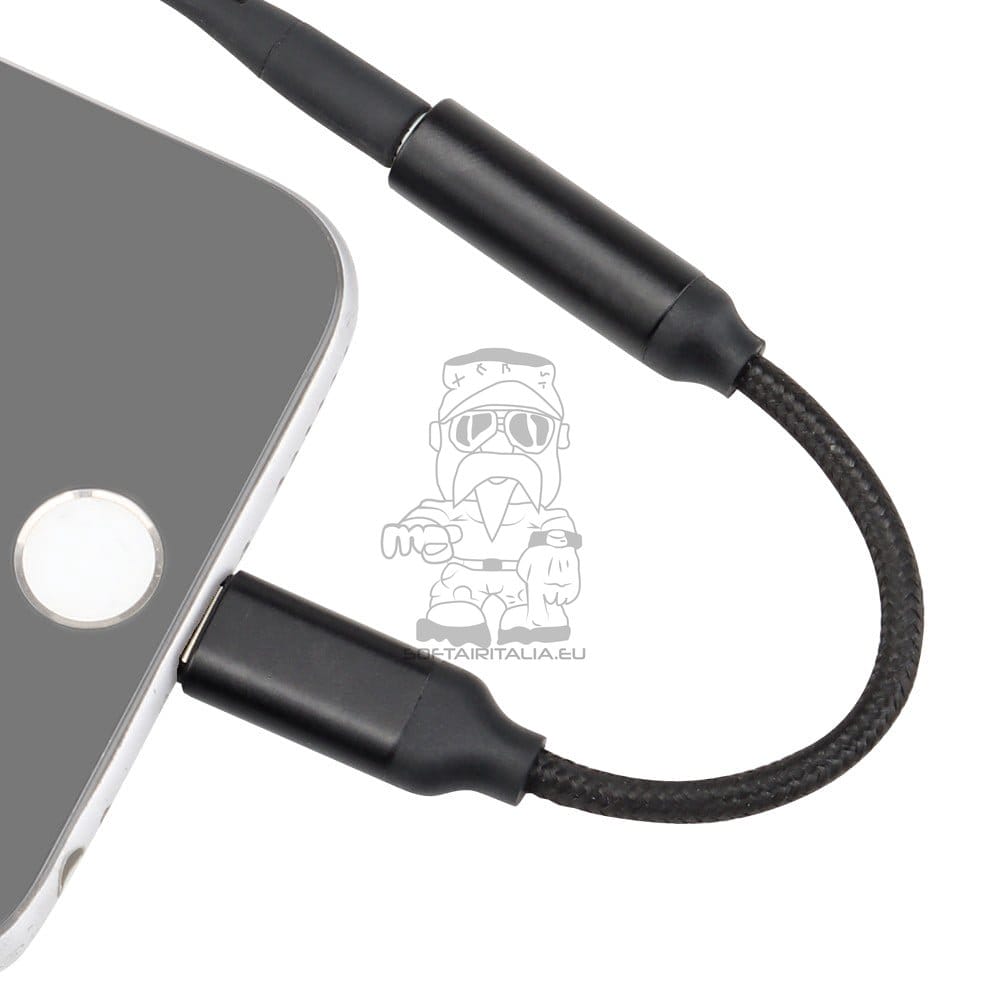 Adattatore USB Lightning a Jack Audio 3,5mm di WOSPORT