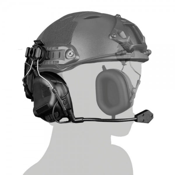 Set Cuffie con Microfono per Elmetto di WOSPORT