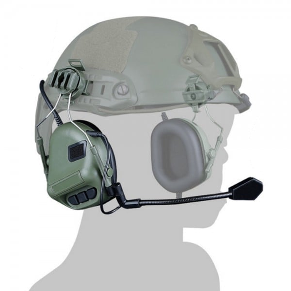 Set Cuffie con Microfono per Elmetto di WOSPORT