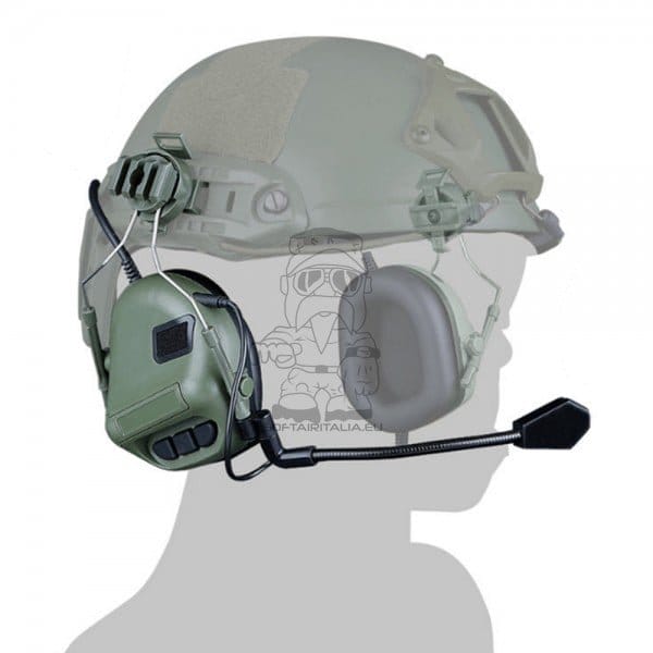 Set Cuffie con Microfono per Elmetto di WOSPORT