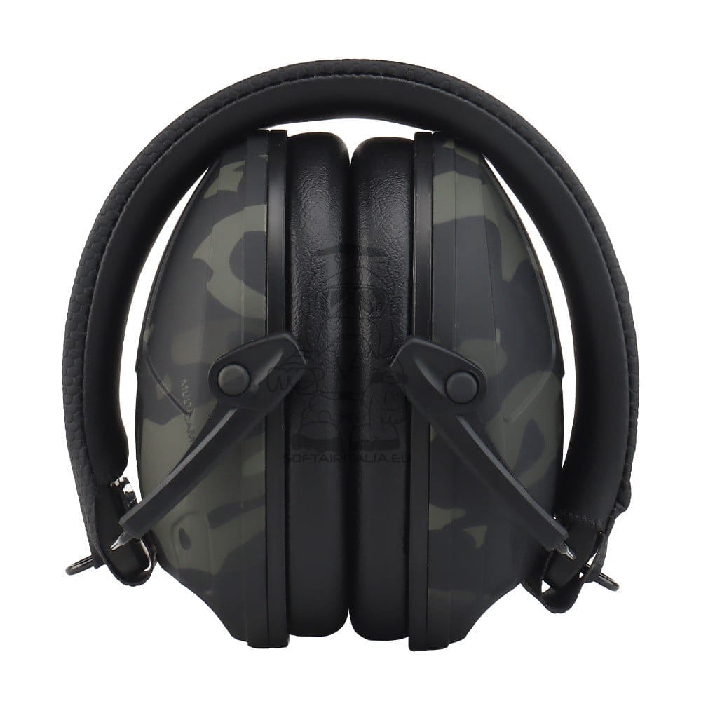 Cuffie con Riduzione Passiva del Rumore Multicam Nero di WOSPORT