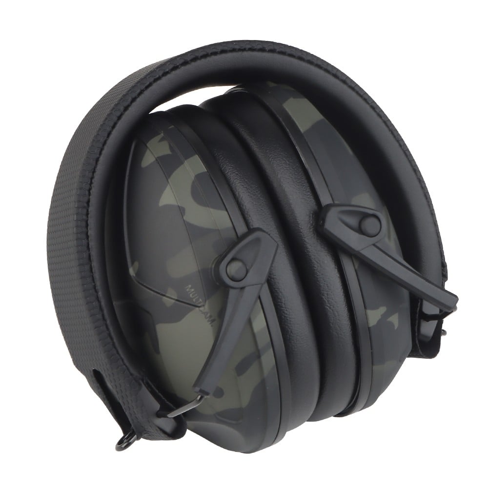 Cuffie con Riduzione Passiva del Rumore Multicam Nero di WOSPORT