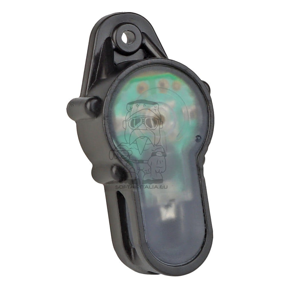 Luce di Segnalazione Blu con Supporto Nero di WOSPORT